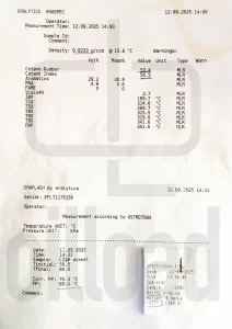 Iraqi Kurdistan Diesel 1500 ppm by oilload